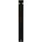 Ekena Millwork Galveston Wrought Iron Bracket, (Single center brace), Antiqued Brass 1 1/2"W x 7 1/2"D x 10"H BKTM01X07X10SGLABS - alternate 7